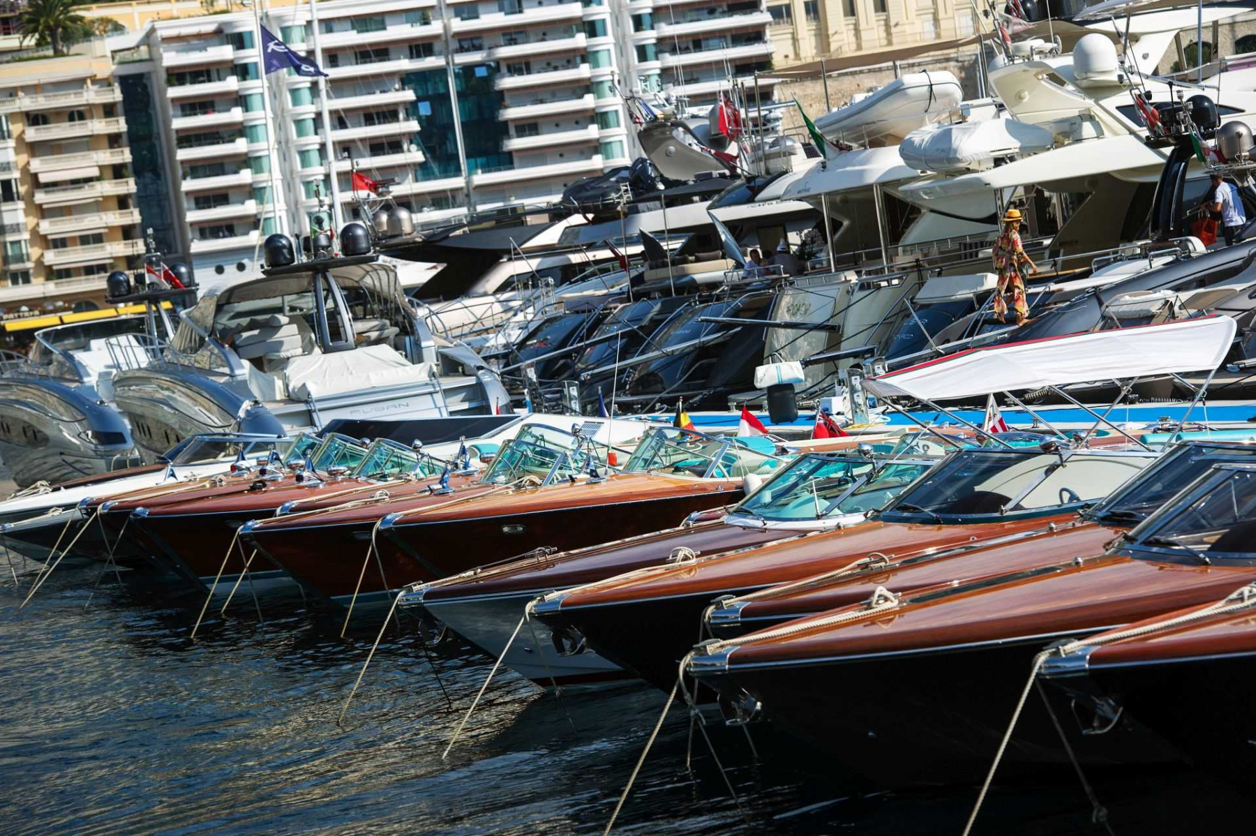 Riva style at the boat show