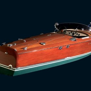 Classic Riva runabout style