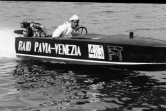 early Riva racing boat